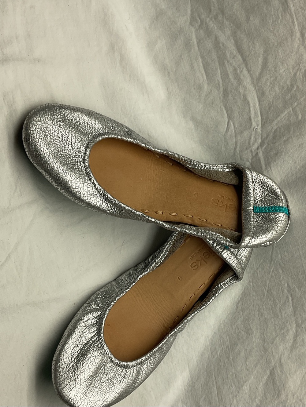 Tieks by Gavrieli Silver Screens size 9